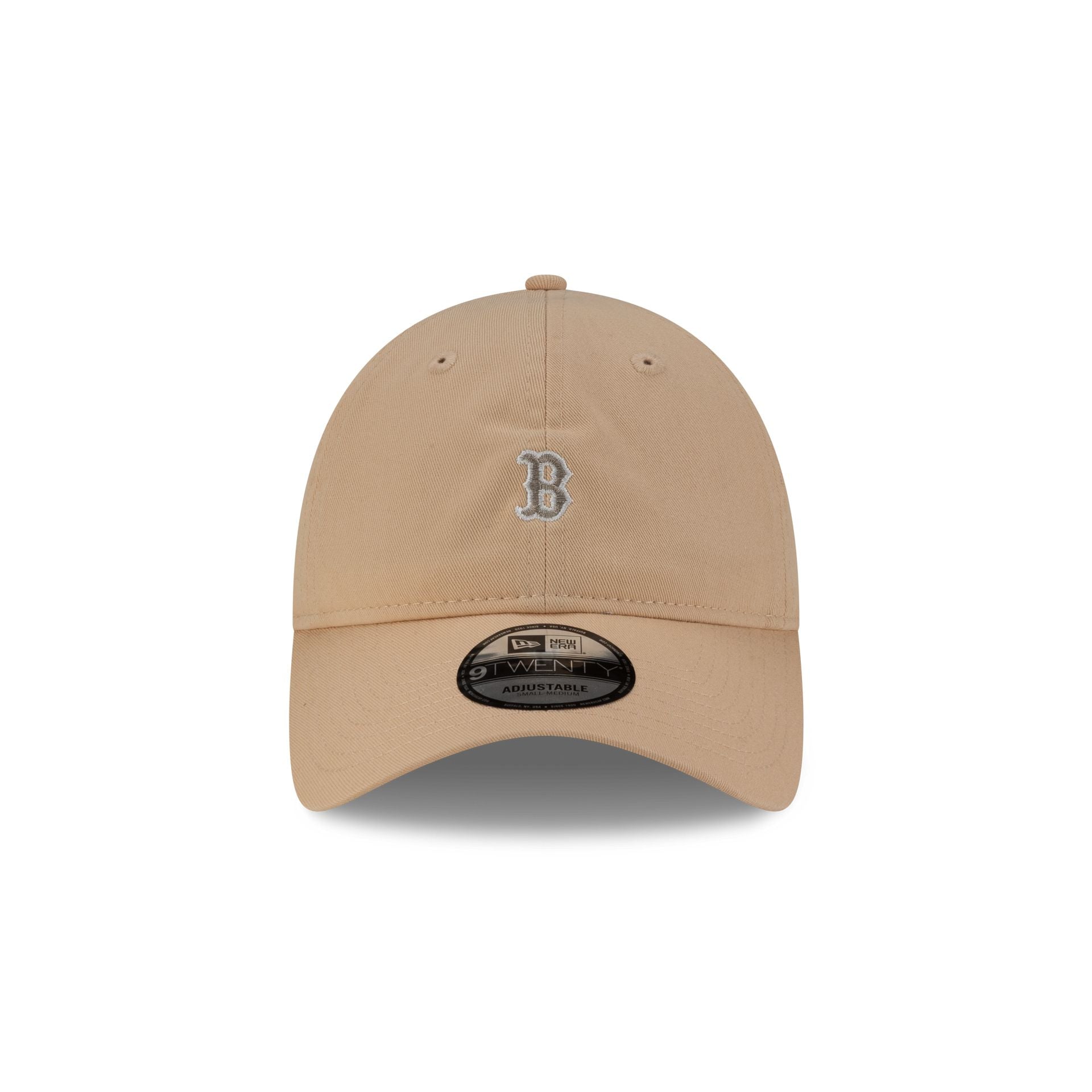 Boston Red Sox Mini Logo Mocha 9TWENTY Adjustable Hat