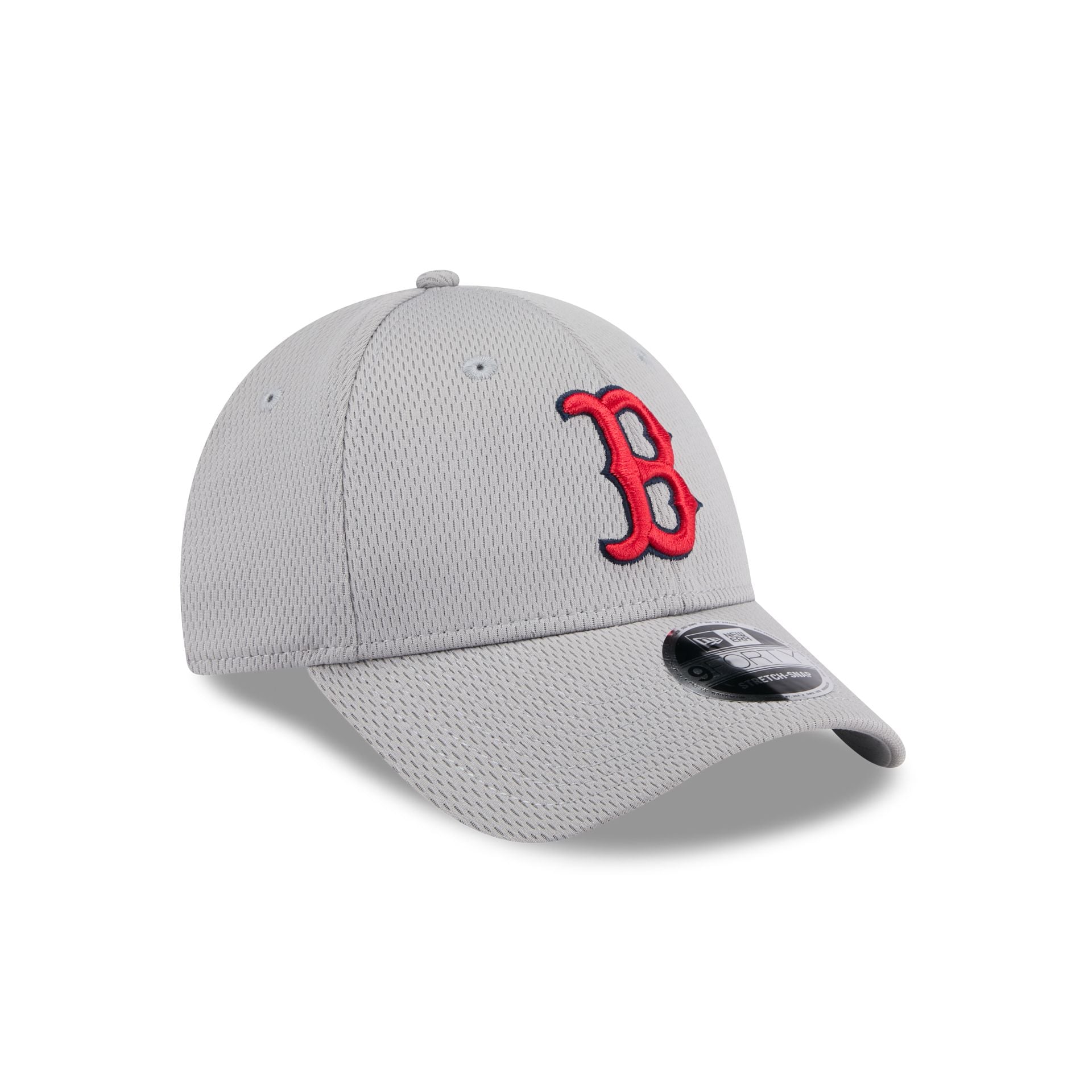 Boston Red Sox Gray 9FORTY Stretch-Snap Hat