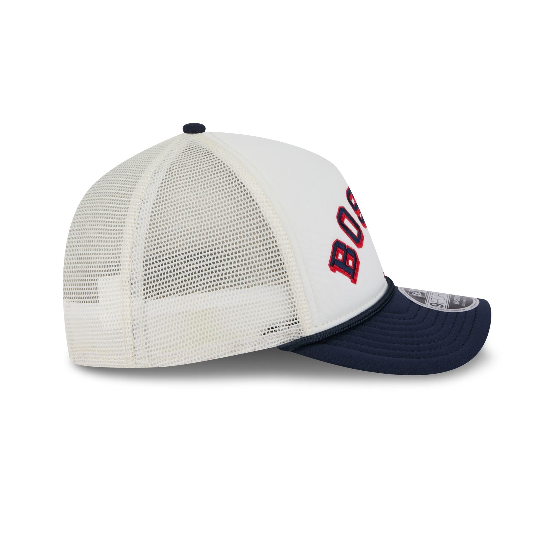 Boston Red Sox Chrome Arch 9FORTY M-Crown A-Frame Trucker Hat