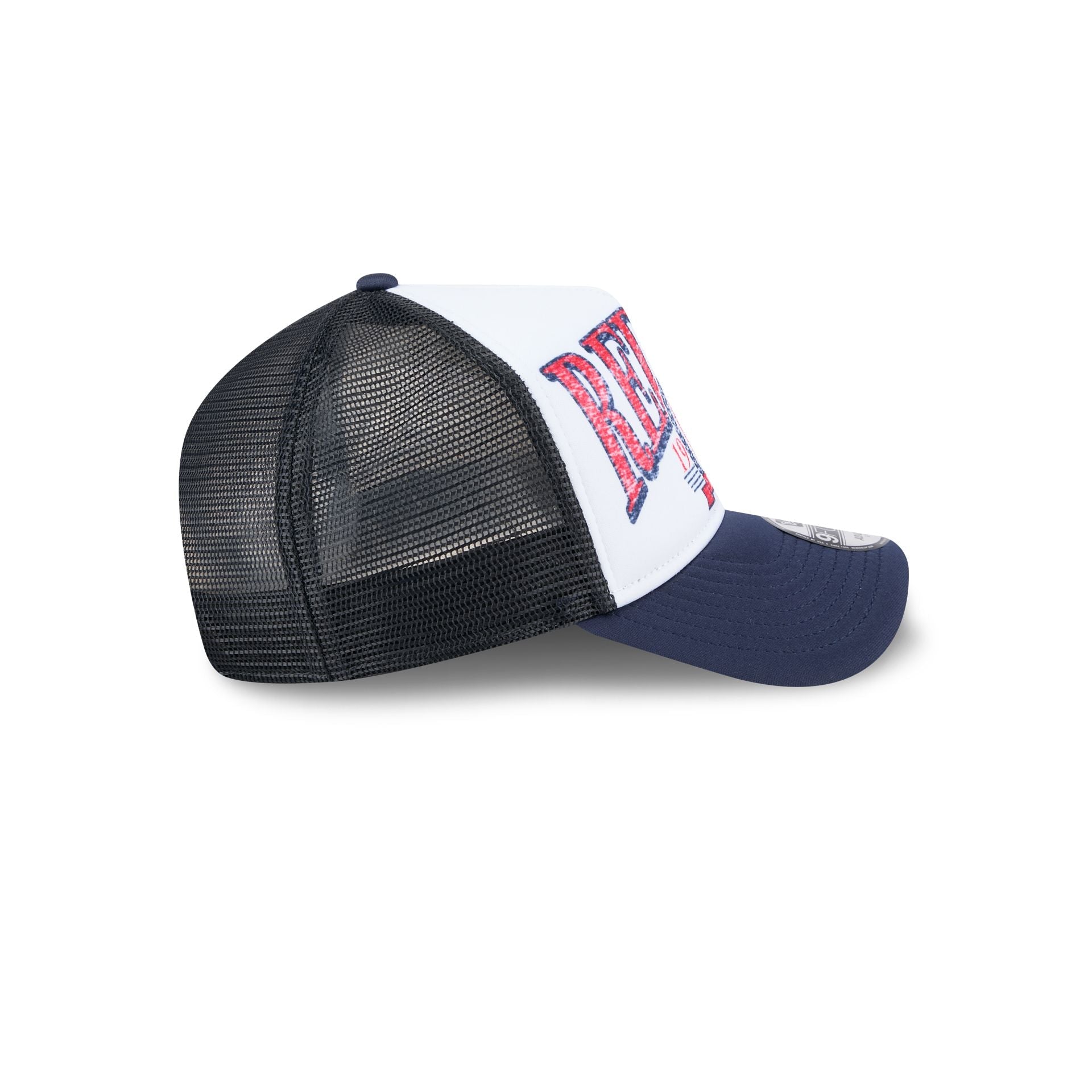Boston Red Sox Distressed 9FORTY A-Frame Trucker Hat