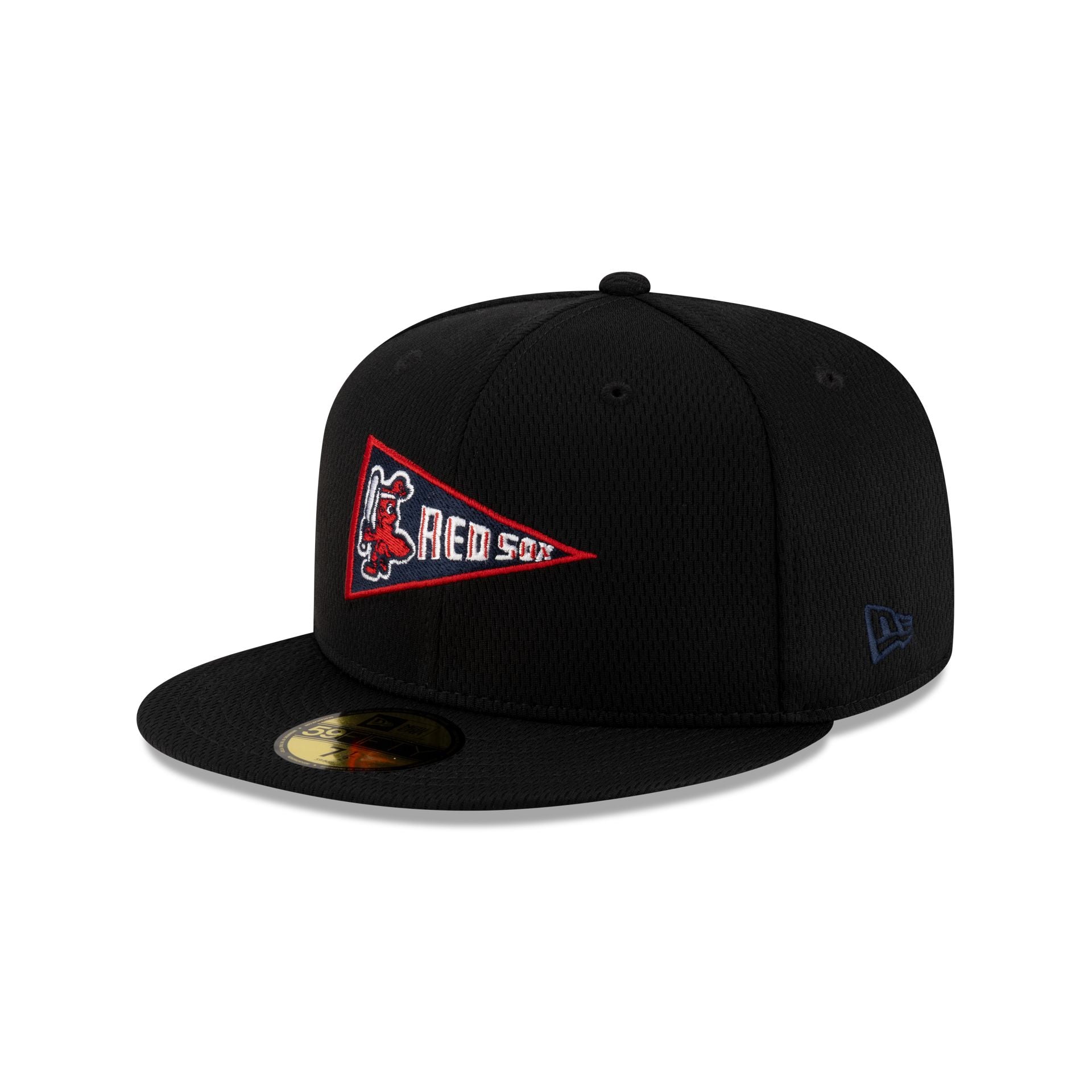 Boston Red Sox 2025 Clubhouse Alt Black 59FIFTY Fitted Hat