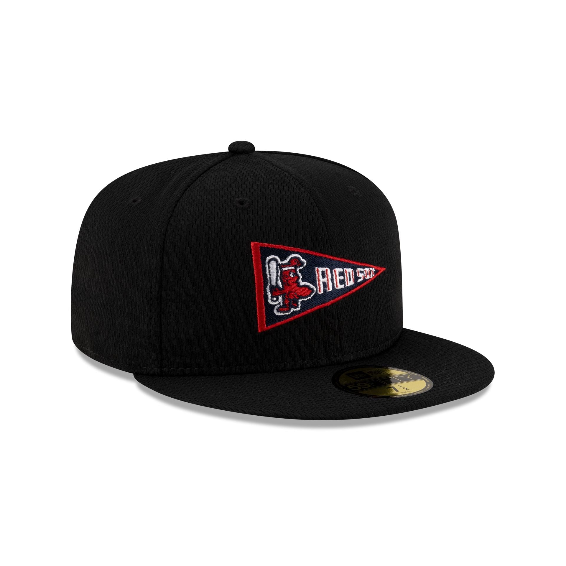 Boston Red Sox 2025 Clubhouse Alt Black 59FIFTY Fitted Hat