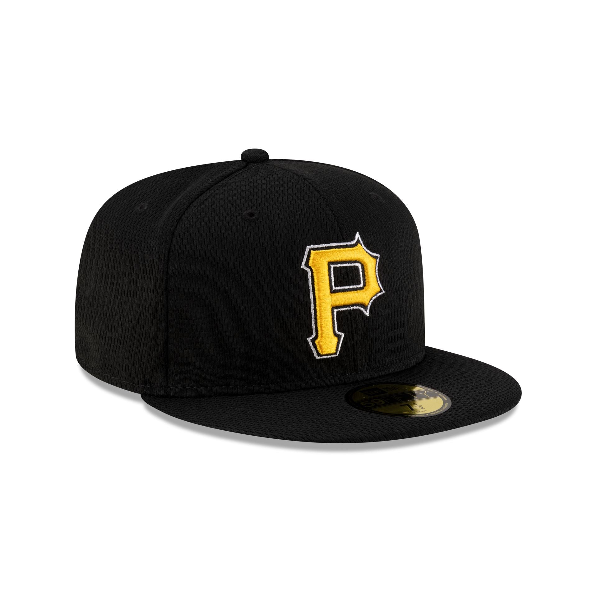 Pittsburgh Pirates 2025 Clubhouse Alt Black 59FIFTY Fitted Hat