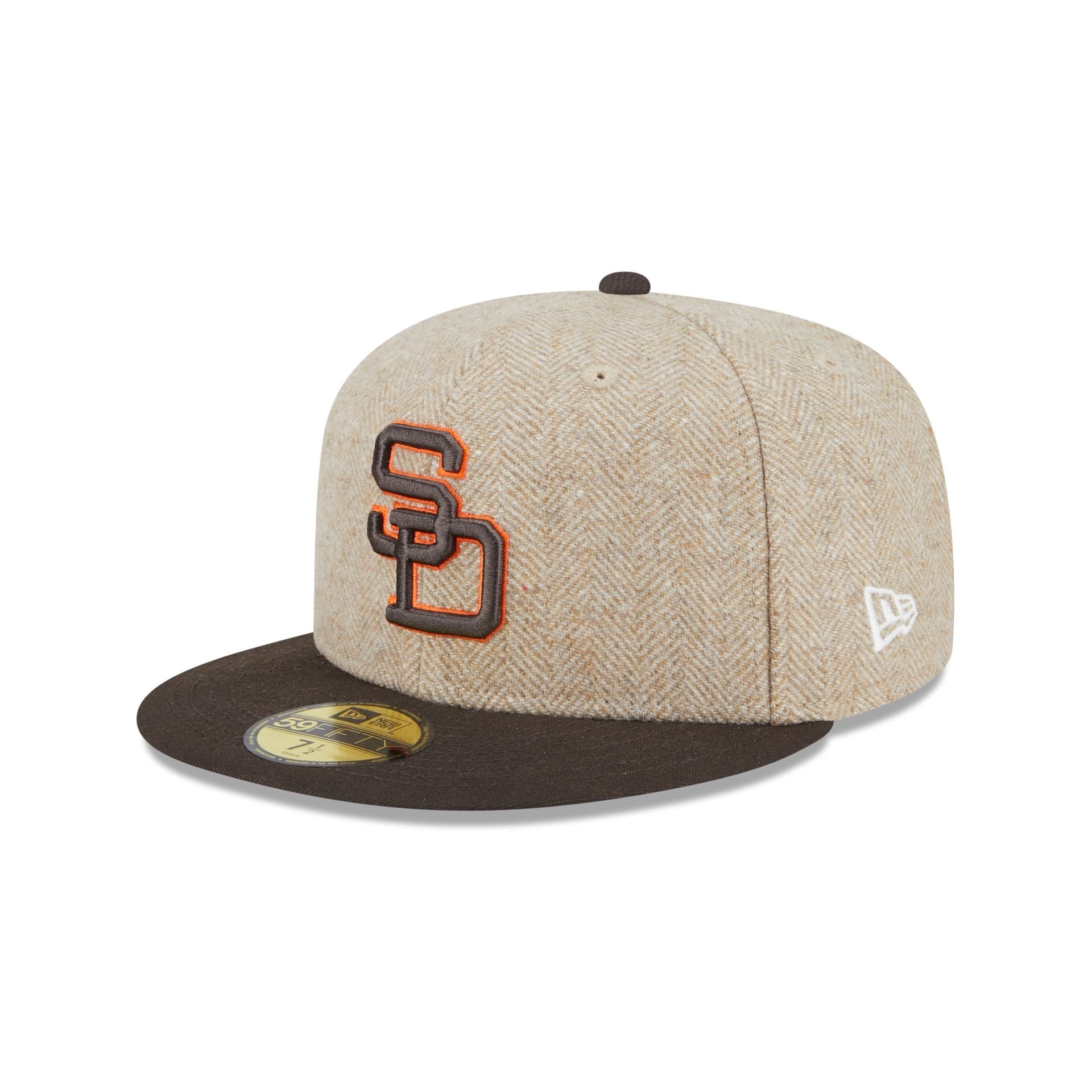 San Diego Padres Herringbone Moon 59FIFTY Fitted Hat