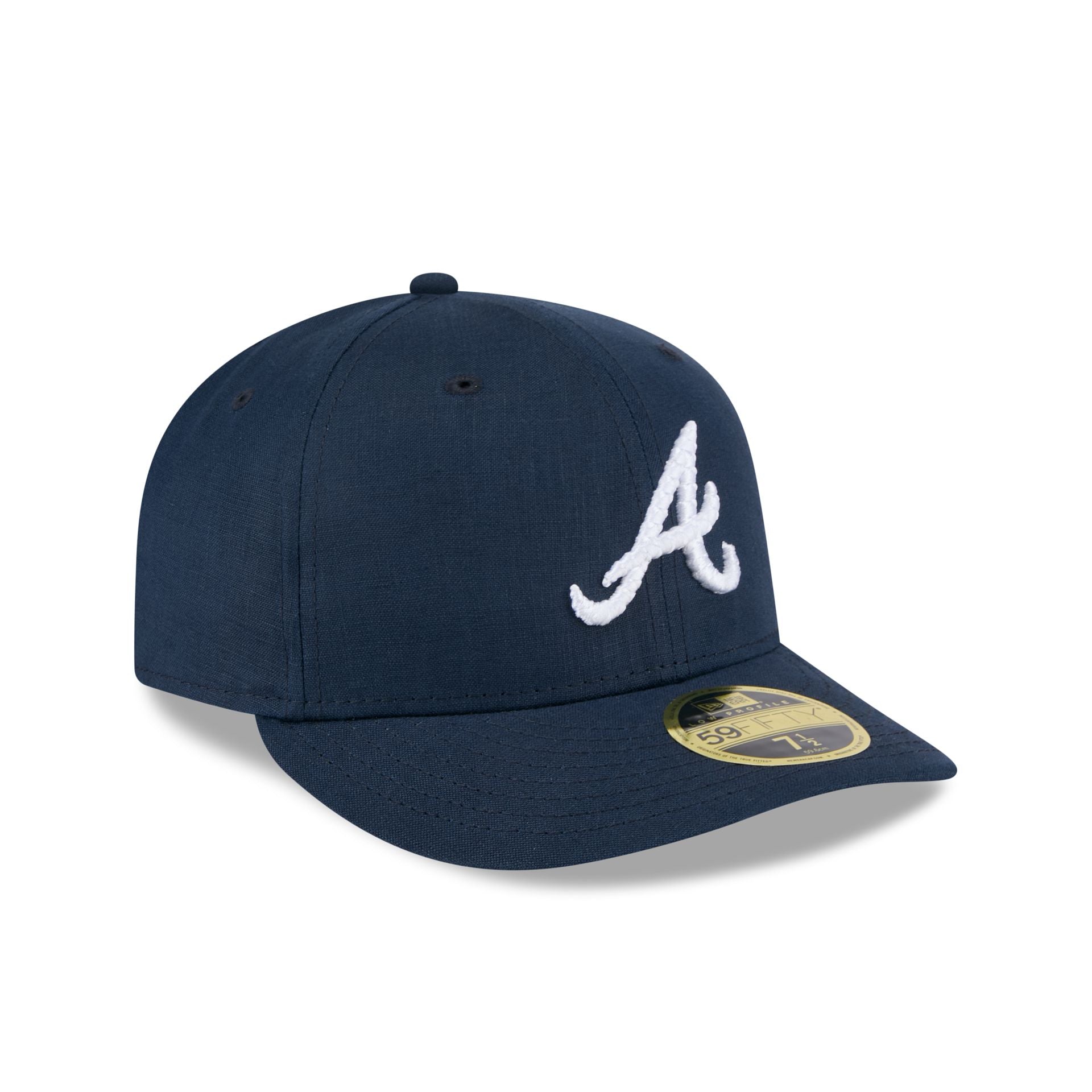 Atlanta Braves Snake Scale Logo Low Profile 59FIFTY Fitted Hat