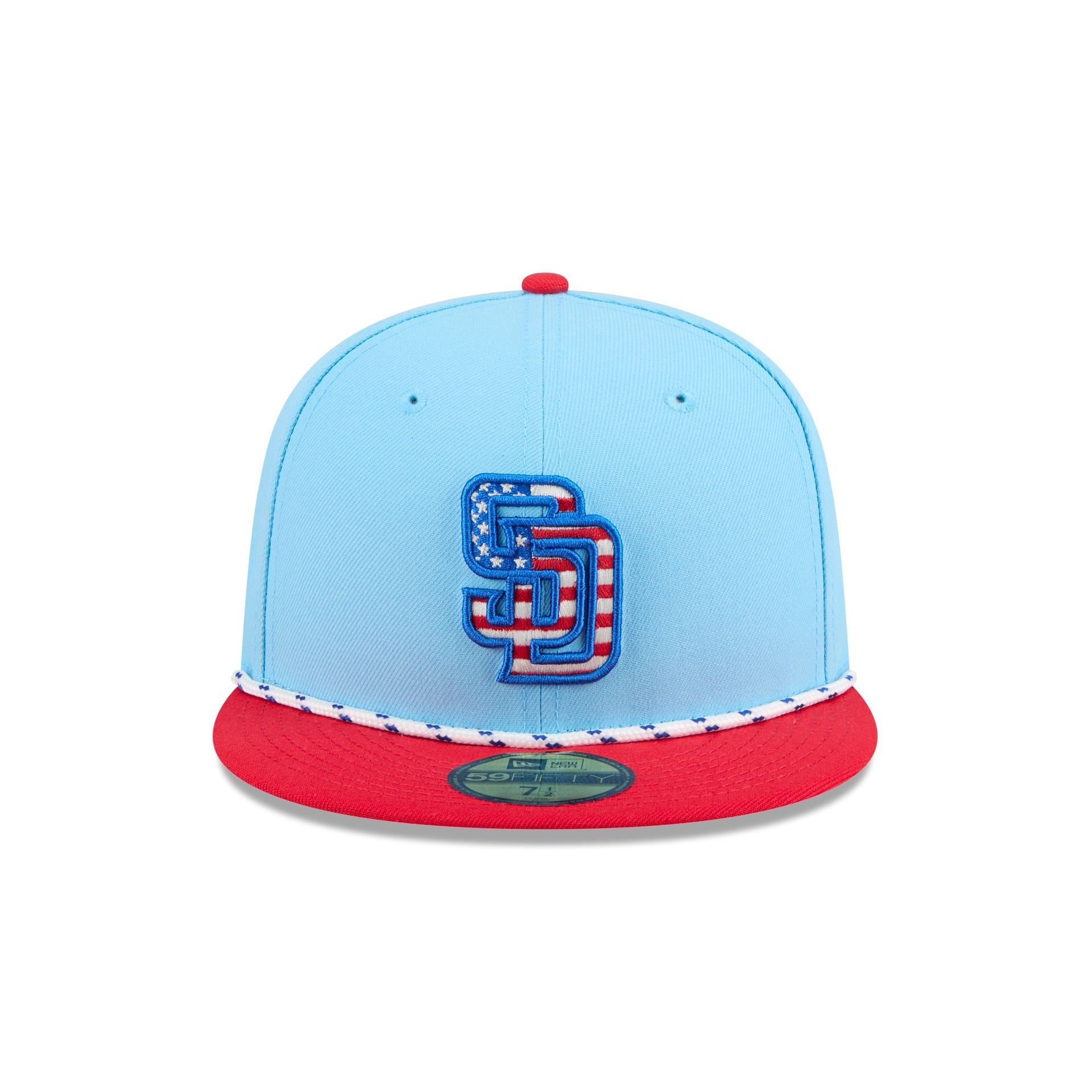 San Diego Padres Independence Day 2025 59FIFTY Fitted Hat