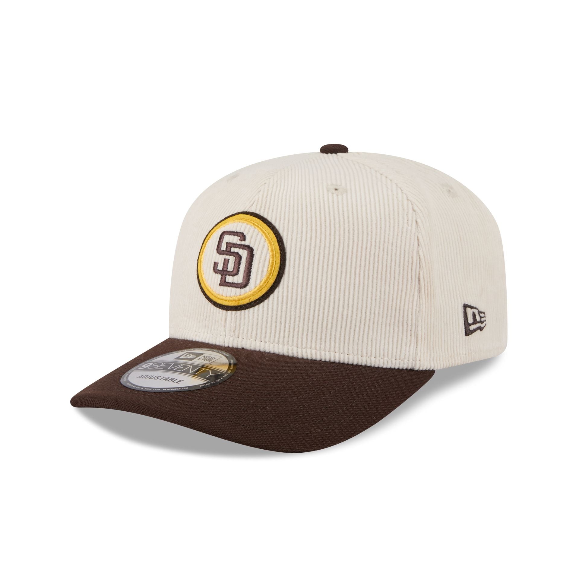 San Diego Padres Loyal Corduroy 9SEVENTY Stretch-Snap Hat