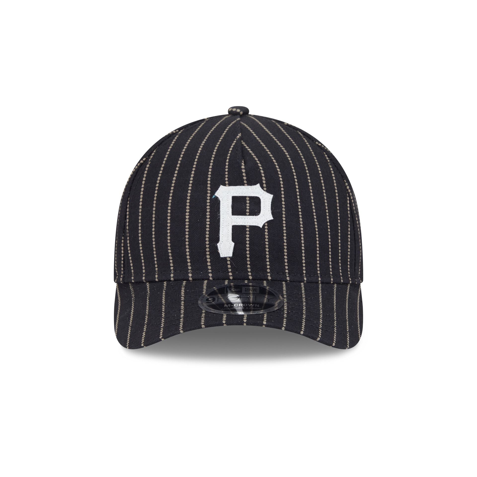 Pittsburgh Pirates Dotted Pinstripe 9FORTY M-Crown A-Frame Adjustable Hat