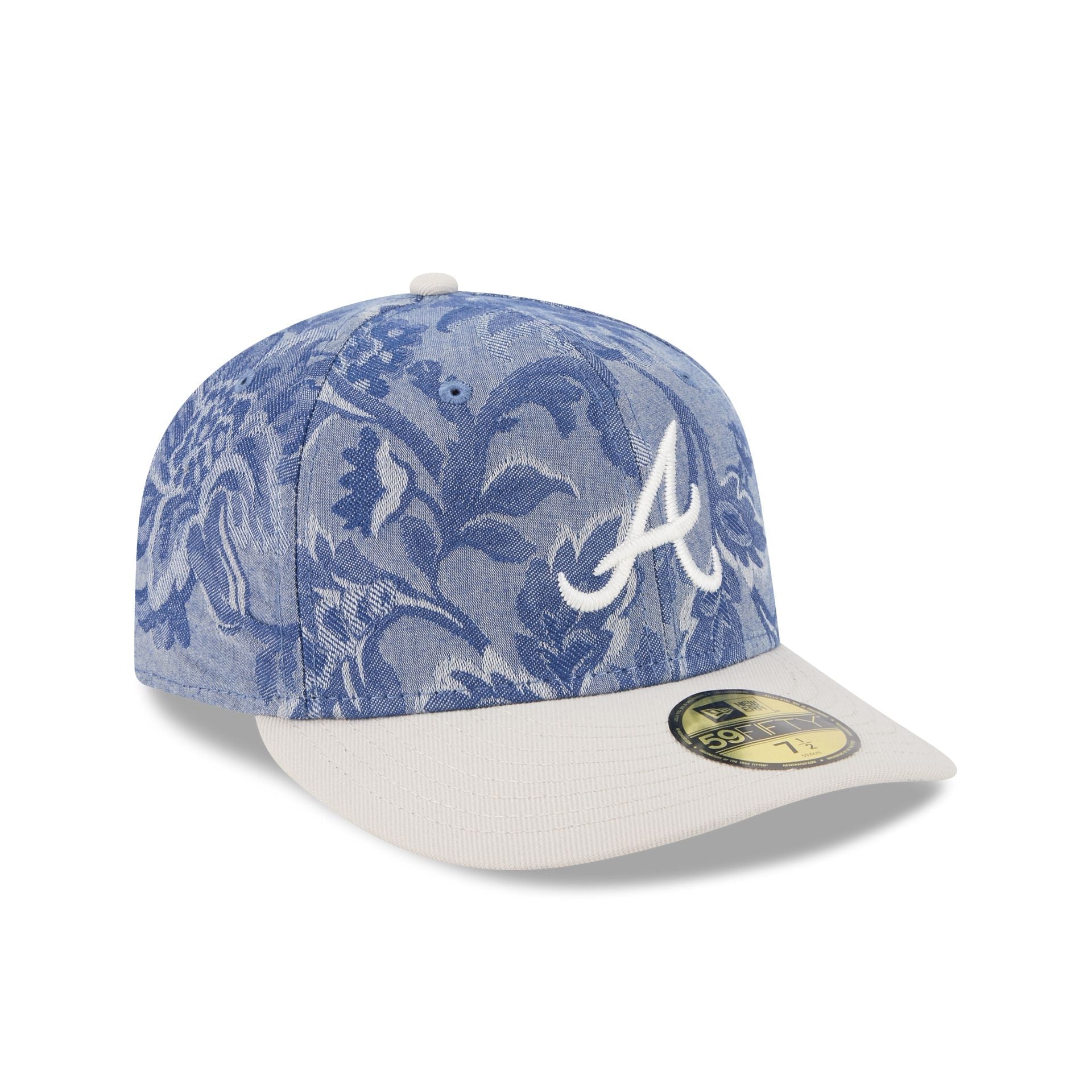 Atlanta Braves Two-Tone Denim 59FIFTY Fitted Hat