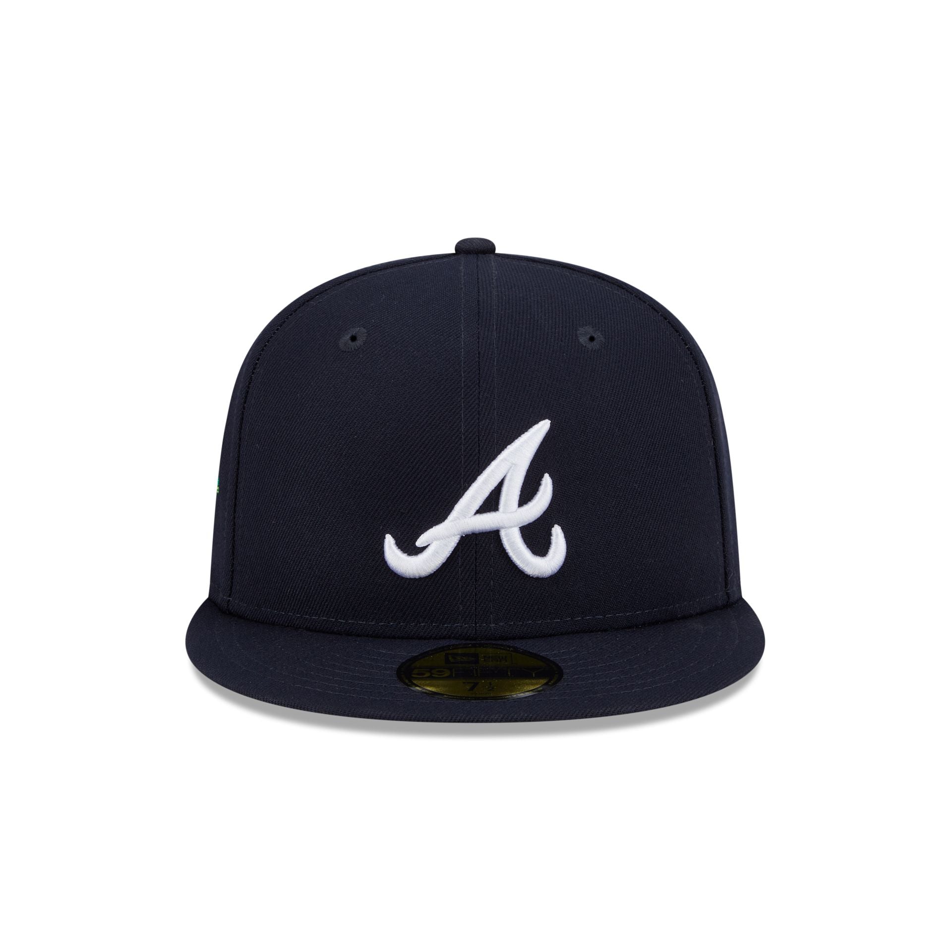 Atlanta Braves Floral Undervisor 59FIFTY Fitted Hat