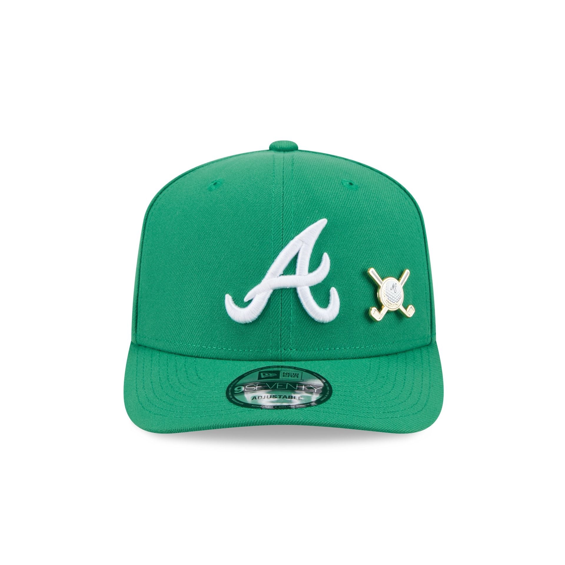 Atlanta Braves Tee Time 9SEVENTY Trucker Hat