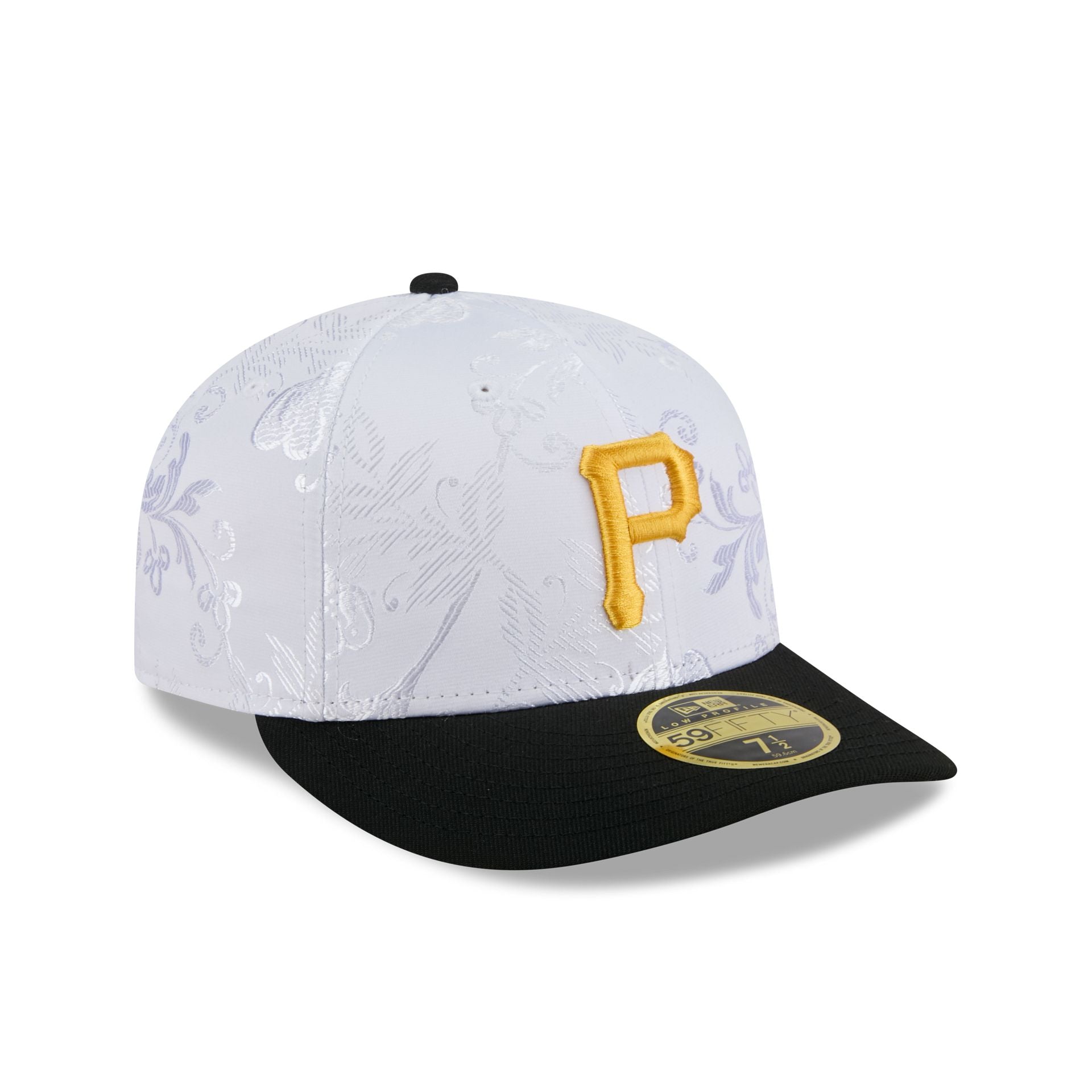 Pittsburgh Pirates Floral Shine Low Profile 59FIFTY Fitted Hat