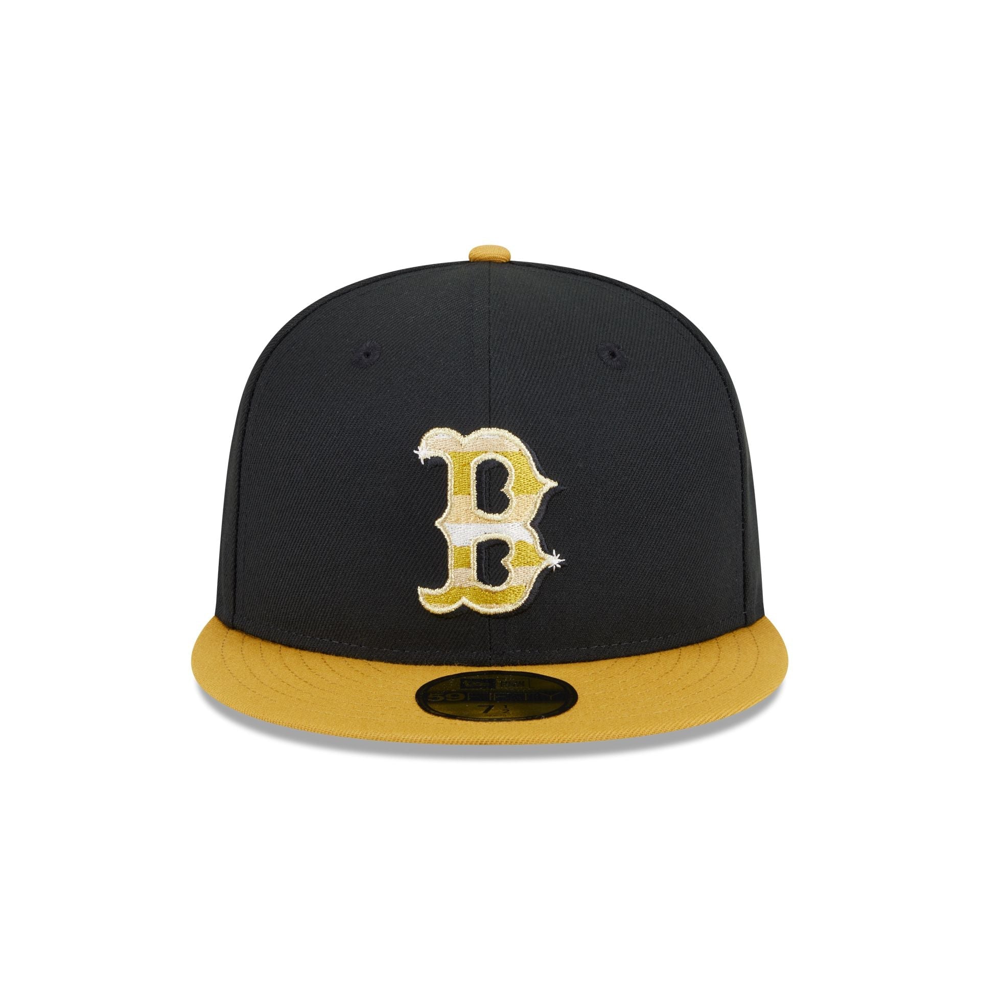 Boston Red Sox Metallic Gold Logo 59FIFTY Fitted Hat