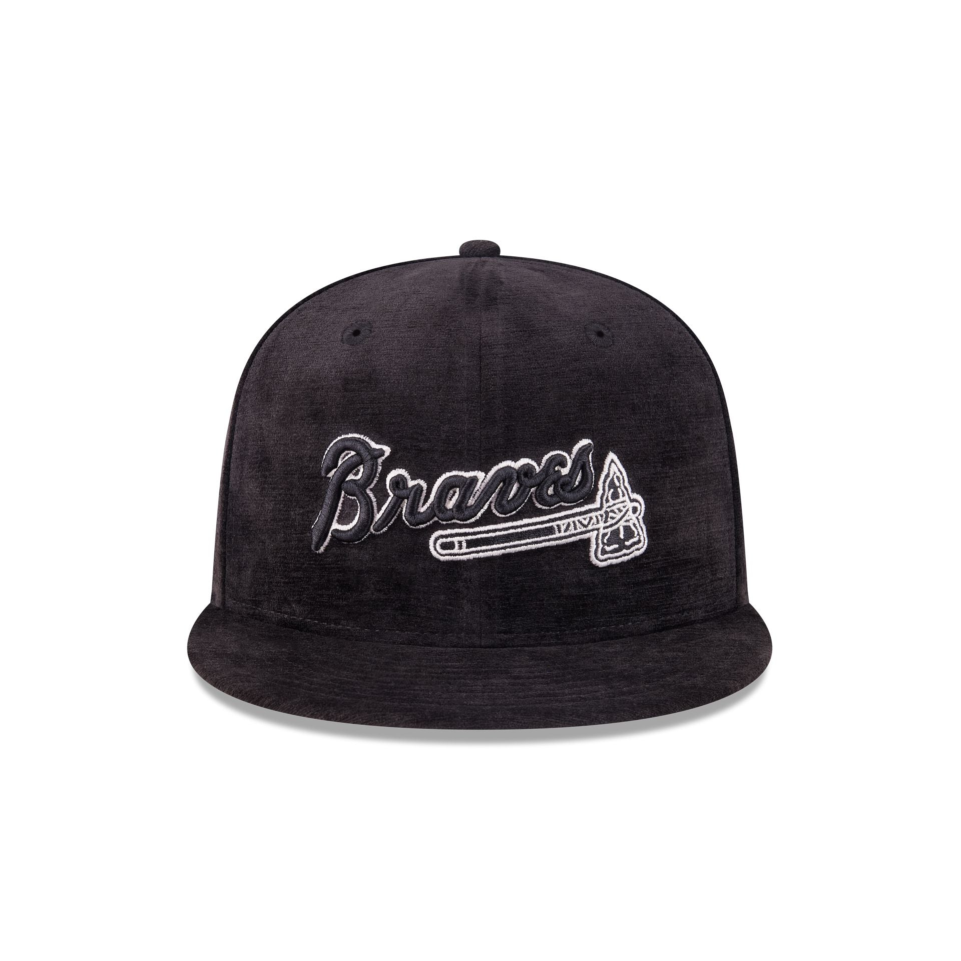Atlanta Braves Black Velvet 59FIFTY Fitted Hat