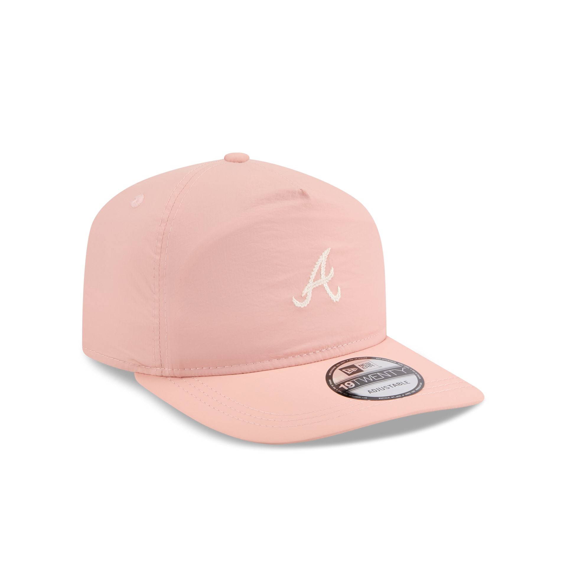 Atlanta Braves Blush Crinkle 19TWENTY Adjustable Hat