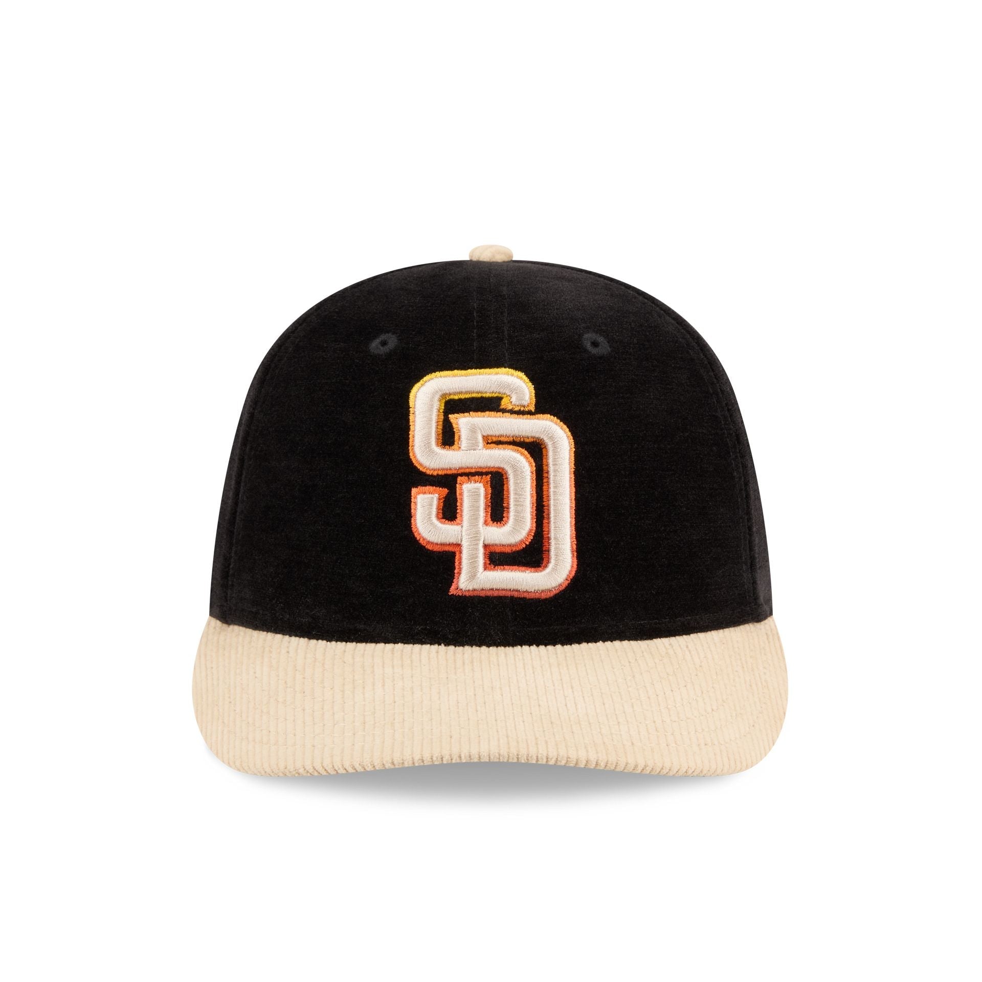 San Diego Padres Fall Velvet Low Profile 59FIFTY Fitted Hat