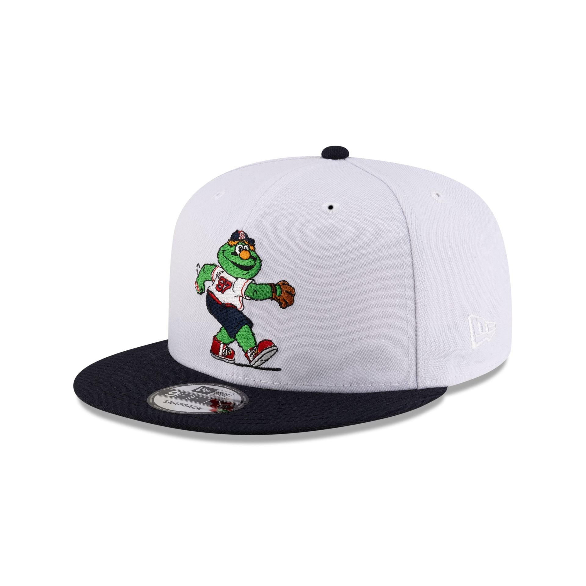 Boston Red Sox Mascot White 9FIFTY Snapback Hat