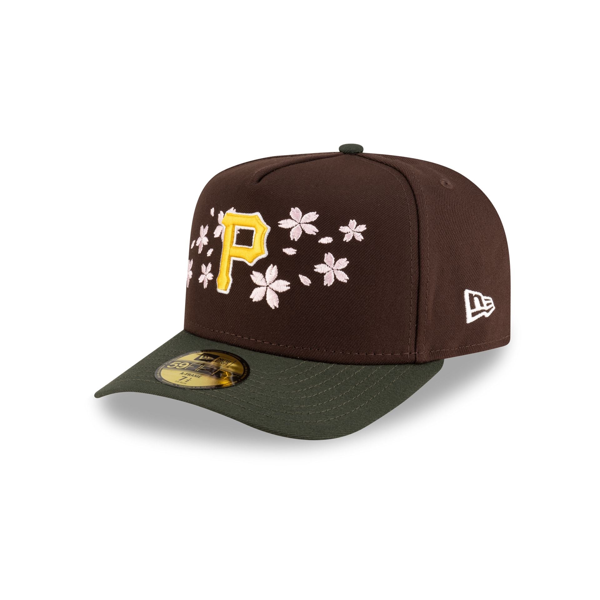 Just Caps Cherry Blossom Pittsburgh Pirates 59FIFTY A-Frame Fitted Hat