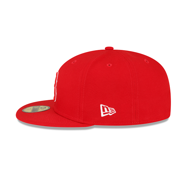 Boston Red Sox Sidepatch Red 59FIFTY Fitted Hat