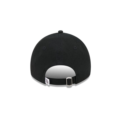 San Diego Padres Black 9TWENTY Adjustable Hat
