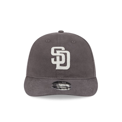 San Diego Padres Canvas Felt Retro Crown 9FIFTY Strapback Hat