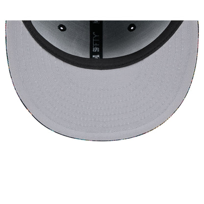 Boston Red Sox Jacquard Pattern 59FIFTY Fitted Hat
