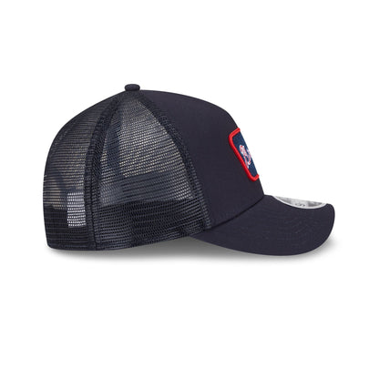 Atlanta Braves Tonal Patch 9FORTY M-Crown A-Frame Trucker Hat
