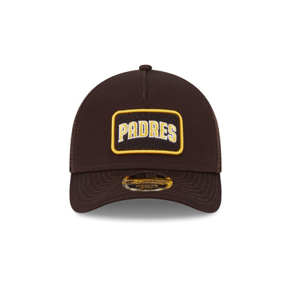 San Diego Padres Tonal Patch 9FORTY M-Crown A-Frame Trucker Hat