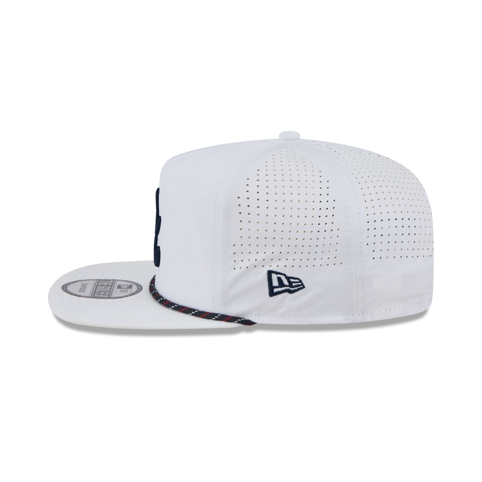 Atlanta Braves Optic White Performance Rope Golfer Hat