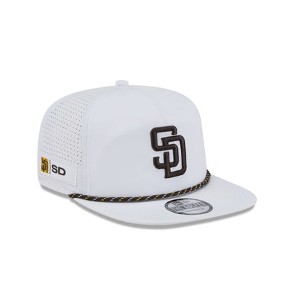 San Diego Padres Optic White Performance Rope Golfer Hat
