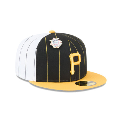 Pittsburgh Pirates Pinstripe League Pin 59FIFTY Fitted Hat