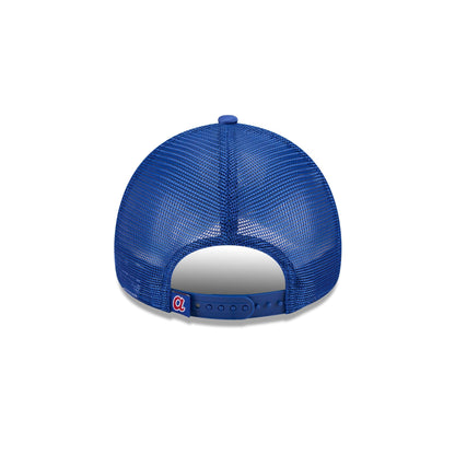 Atlanta Braves Distressed 9FORTY A-Frame Trucker Hat