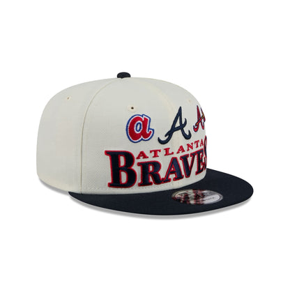 Atlanta Braves Archive 9FIFTY Snapback Hat