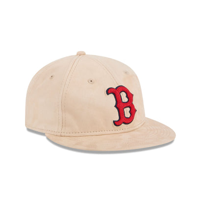 Boston Red Sox Stone Suede Retro Crown 9FIFTY Snapback Hat