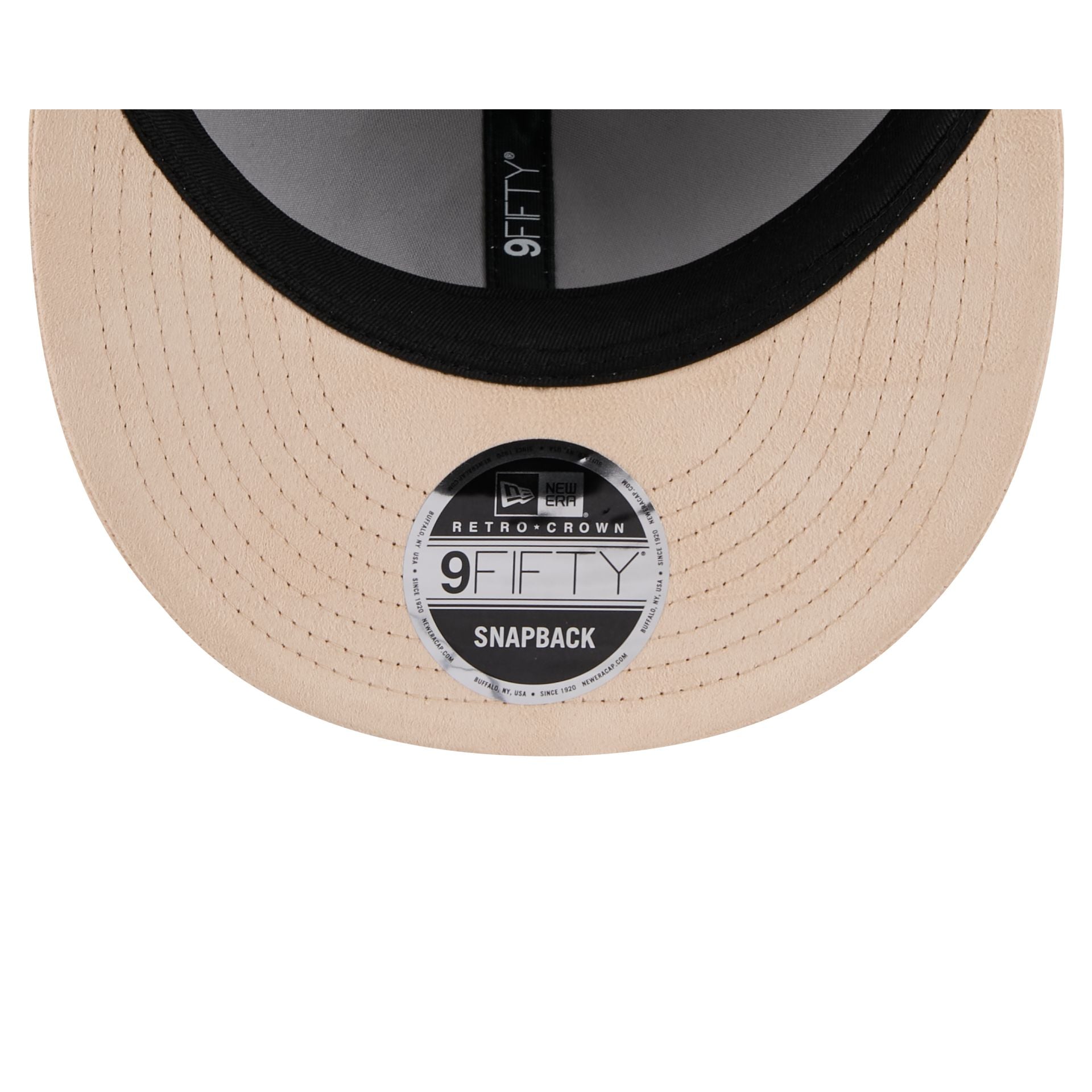 Atlanta Braves Stone Suede Retro Crown 9FIFTY Snapback Hat