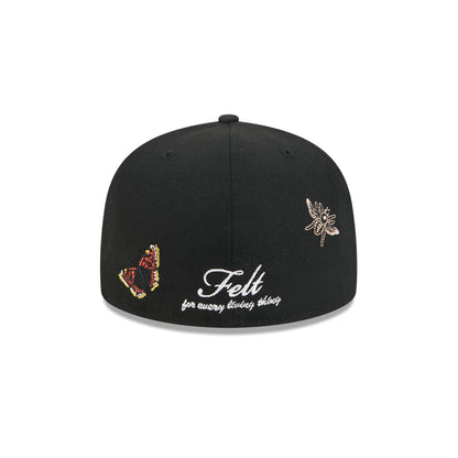 FELT x Pittsburgh Pirates Black 59FIFTY Fitted Hat