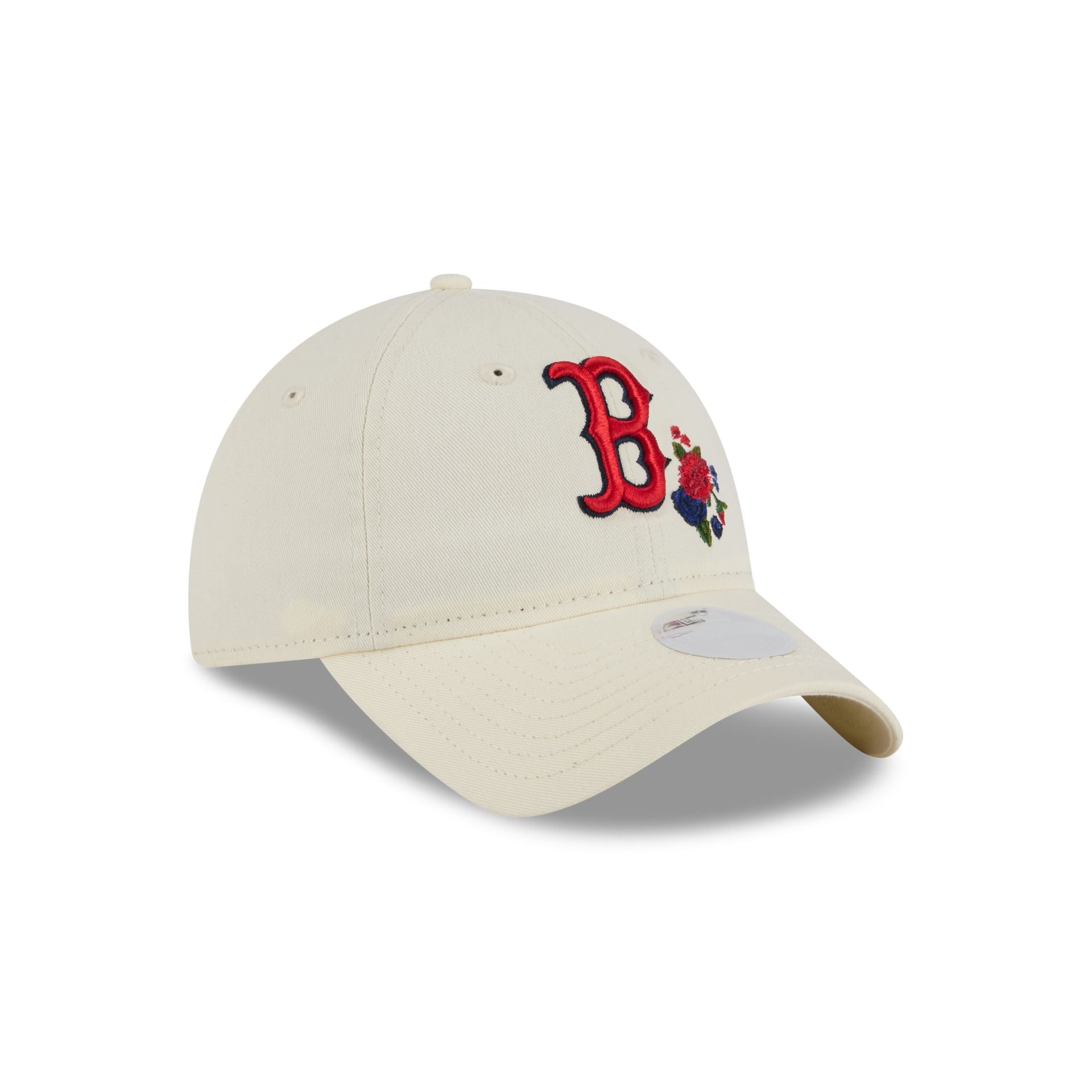 Boston Red Sox Women's Floral Stitch 9TWENTY Adjustable Hat