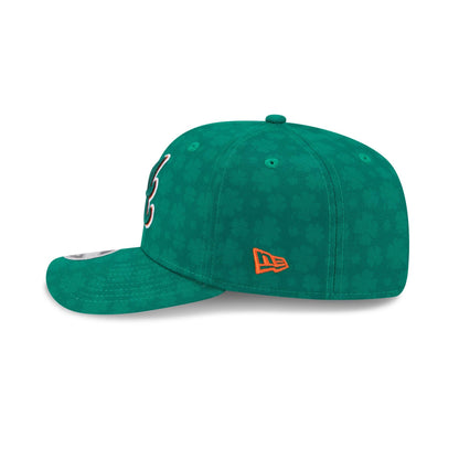 Atlanta Braves St. Patrick's Day 2025 9SEVENTY Stretch-Snap Hat
