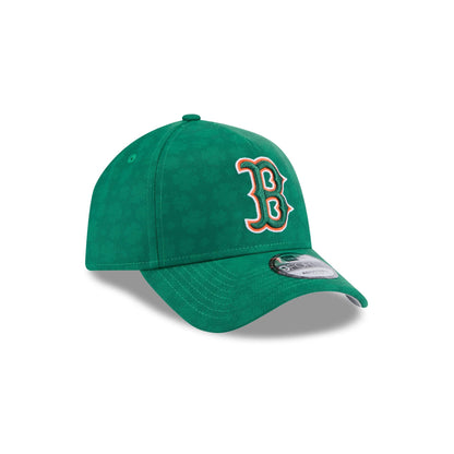 Boston Red Sox St. Patrick's Day 2025 9FORTY A-Frame Snapback Hat