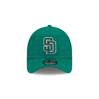 San Diego Padres St. Patrick's Day 2025 9FORTY A-Frame Snapback Hat