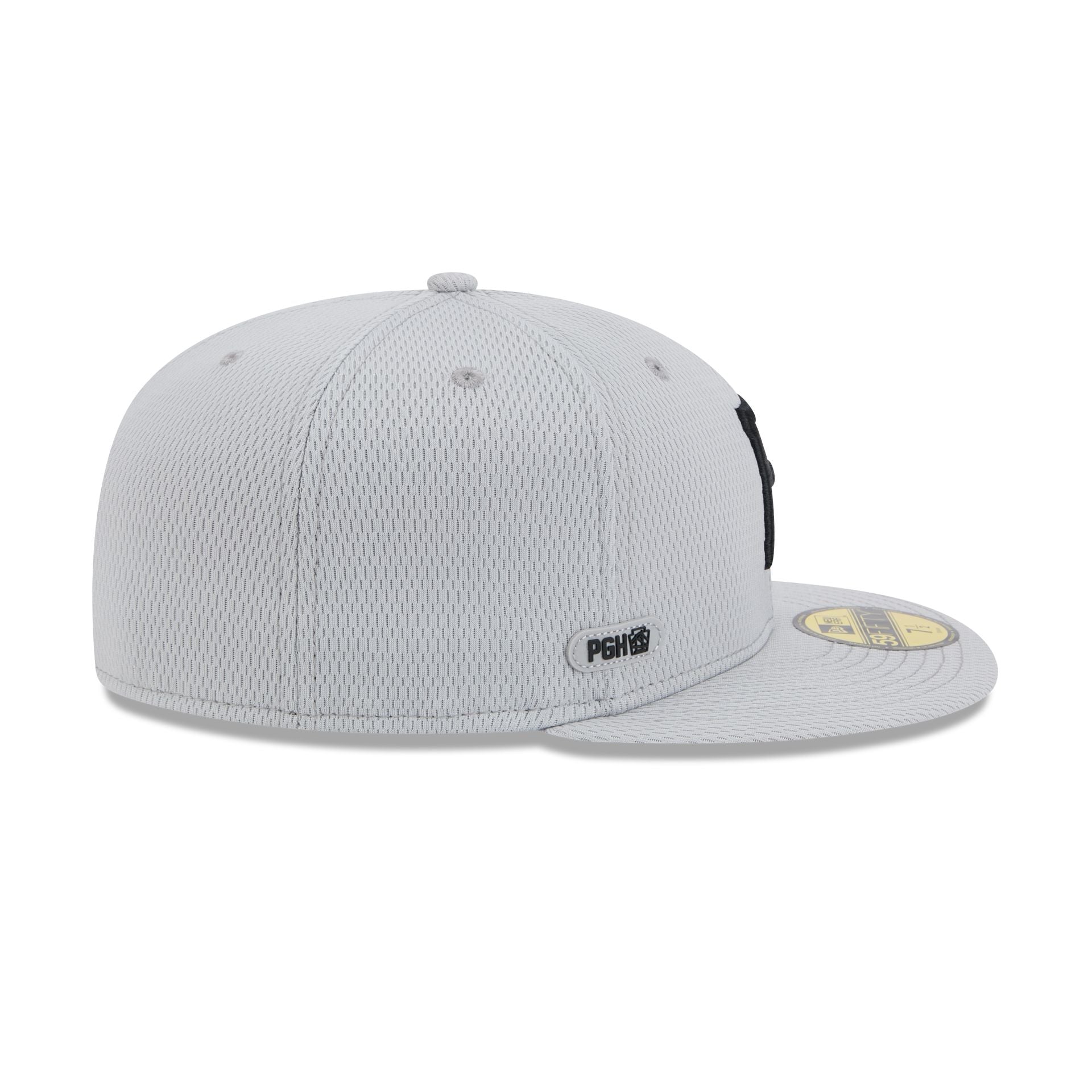 Pittsburgh Pirates 2025 Clubhouse Gray 59FIFTY Fitted Hat