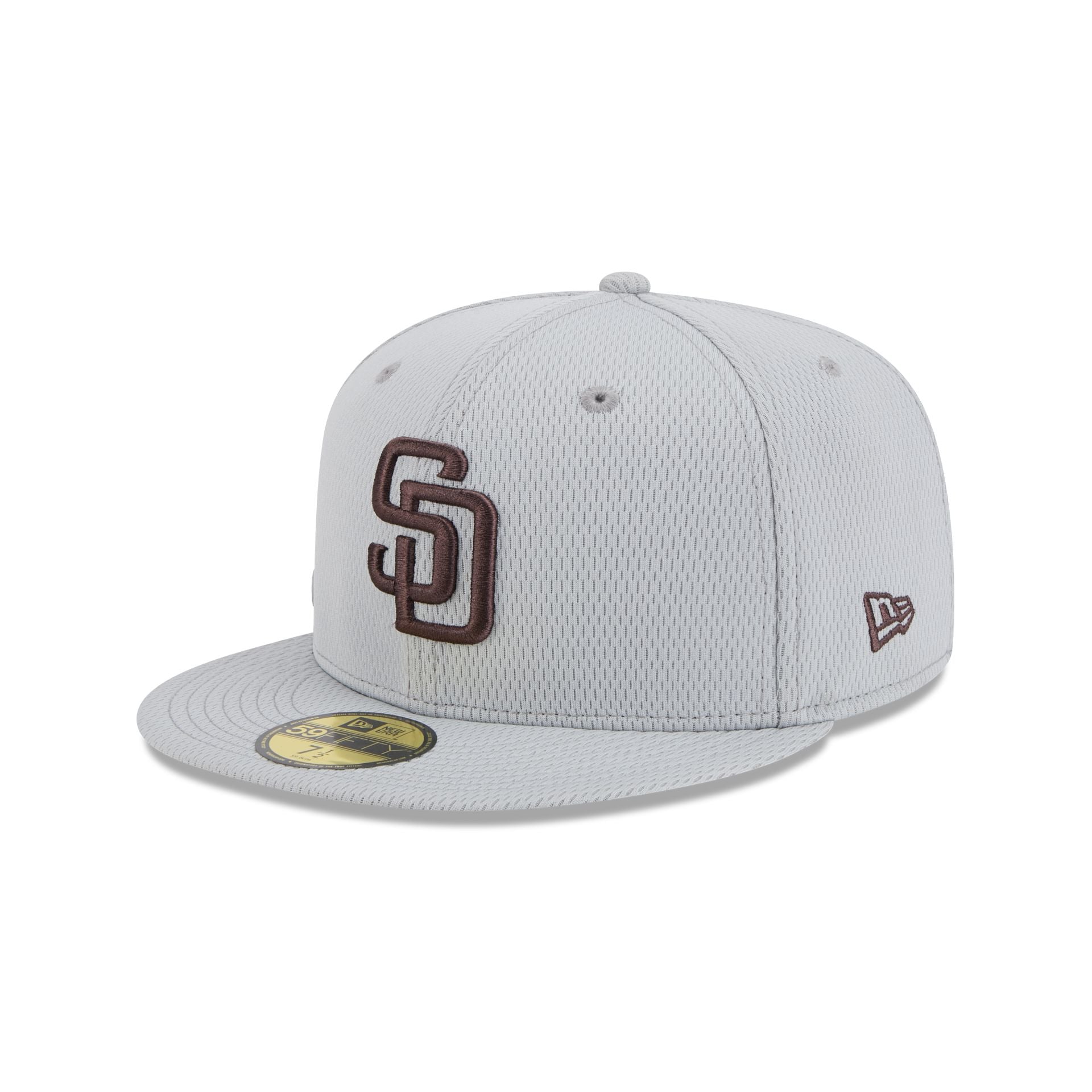 San Diego Padres 2025 Clubhouse Gray 59FIFTY Fitted Hat