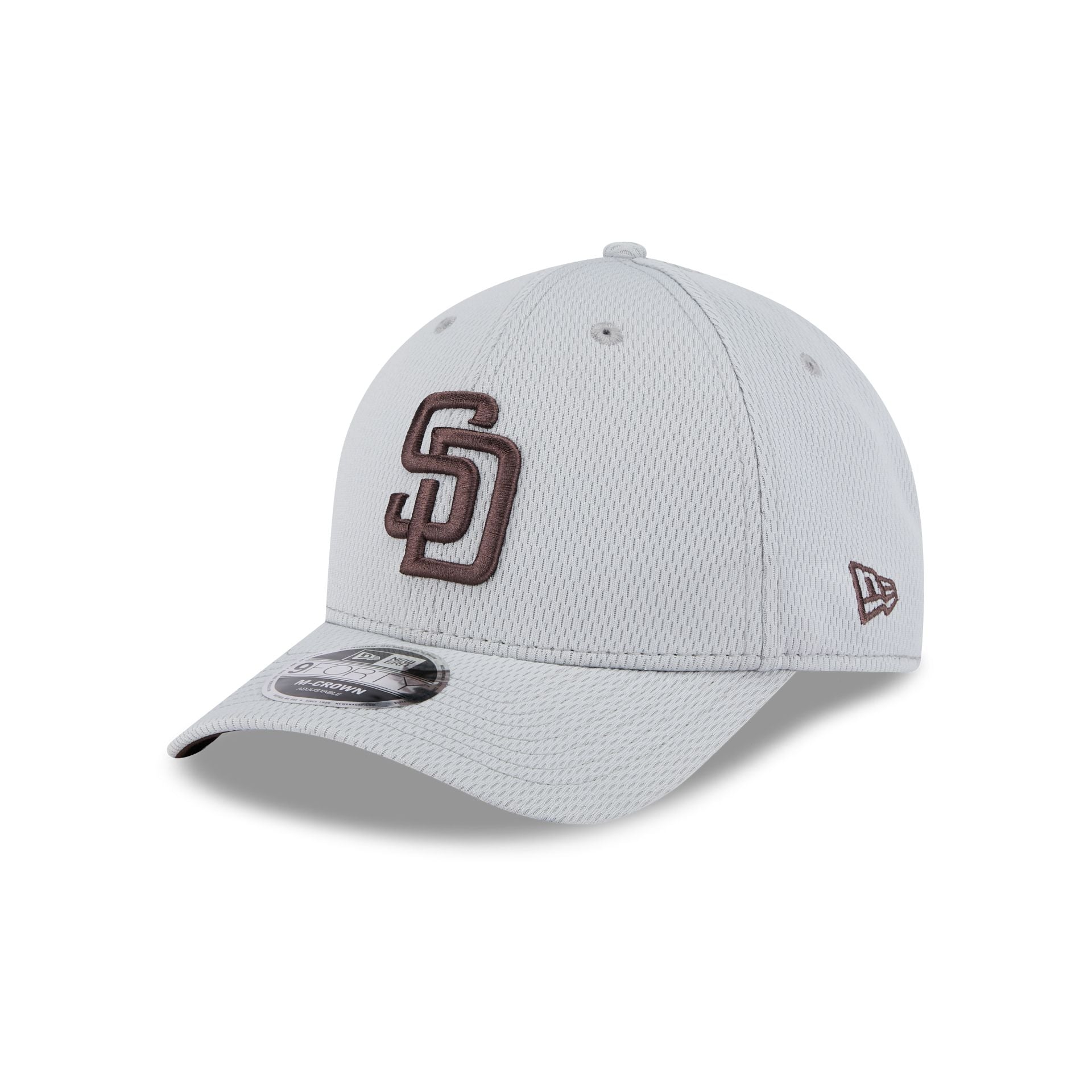 San Diego Padres 2025 Clubhouse Gray 9FORTY M-Crown Snapback Hat