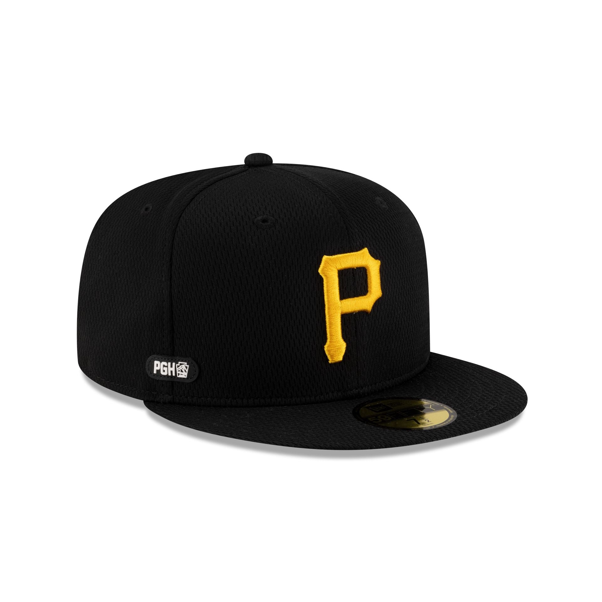 Pittsburgh Pirates 2025 Clubhouse Black 59FIFTY Fitted Hat