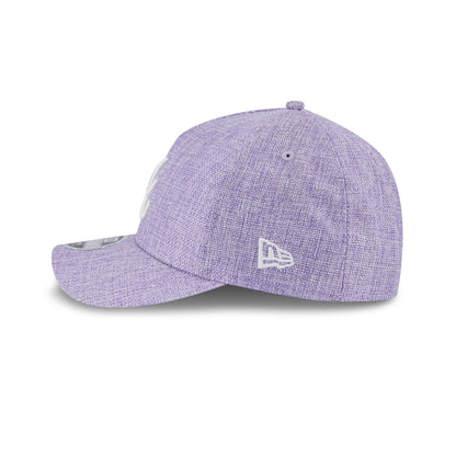 Atlanta Braves Cotton Weave Purple 9FORTY M-Crown A-Frame Snapback Hat