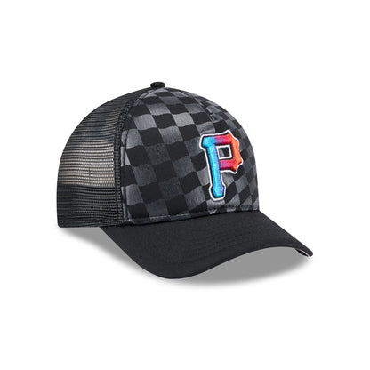 Pittsburgh Pirates Gradient Raceway 9FORTY M-Crown A-Frame Trucker Hat