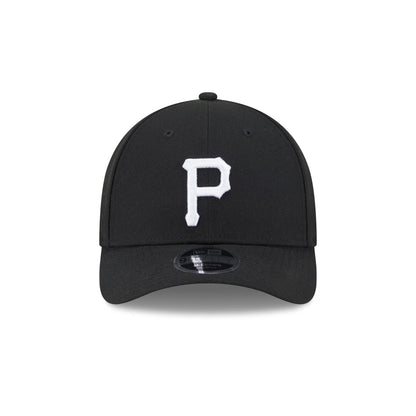 Pittsburgh Pirates Black Authentic Collection 9FORTY M-Crown Snapback Hat