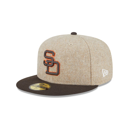 San Diego Padres Herringbone Moon 59FIFTY Fitted Hat