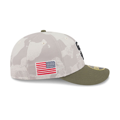 San Diego Padres Armed Forces Day 2025 Low Profile 59FIFTY Fitted Hat