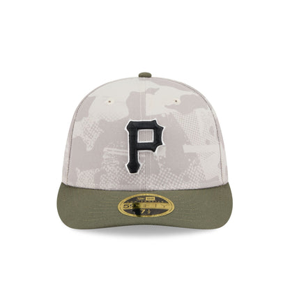 Pittsburgh Pirates Armed Forces Day 2025 Low Profile 59FIFTY Fitted Hat